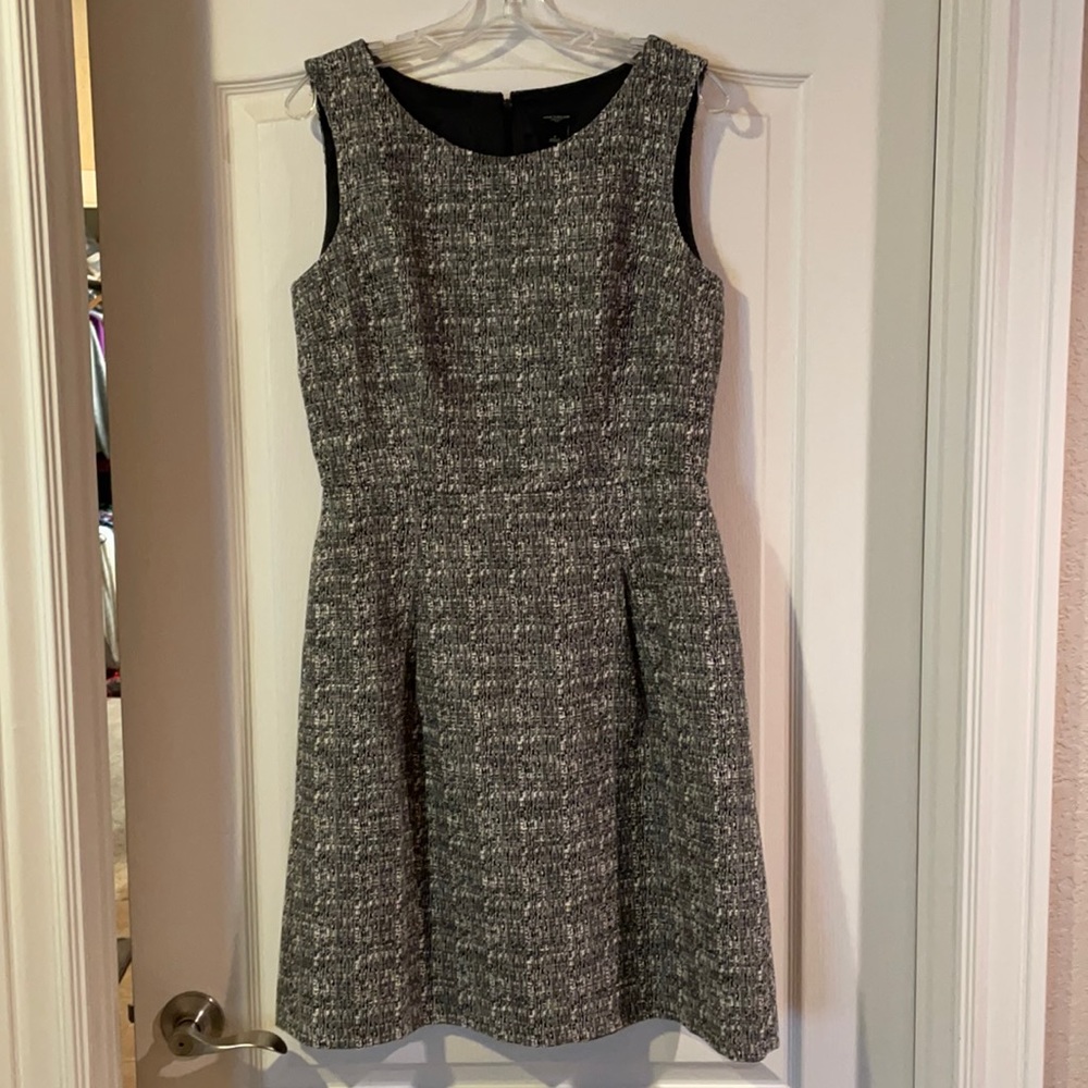 Ann Taylor Tweed Dress Size 8